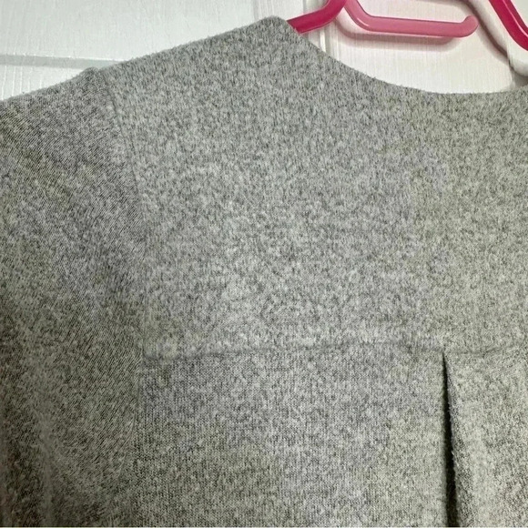 Monteau  Sweater Dress Buttons Grey Size Small - Picture 12 of 16